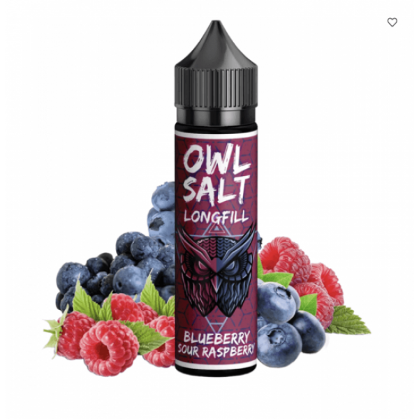 OWL Salt BLUEBERRY SOUR RASPBERRY Aroma Longfill 10 ml / 60 ml