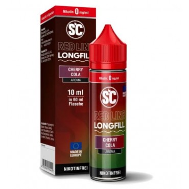 SC RED LINE Cherry Cola Aroma Longfill 10 ml / 60 ml