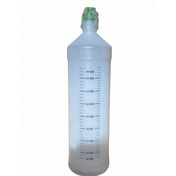 SQUEEZE Leerflasche Liquidflasche 1.000 ml mit Skalierung und Ventil