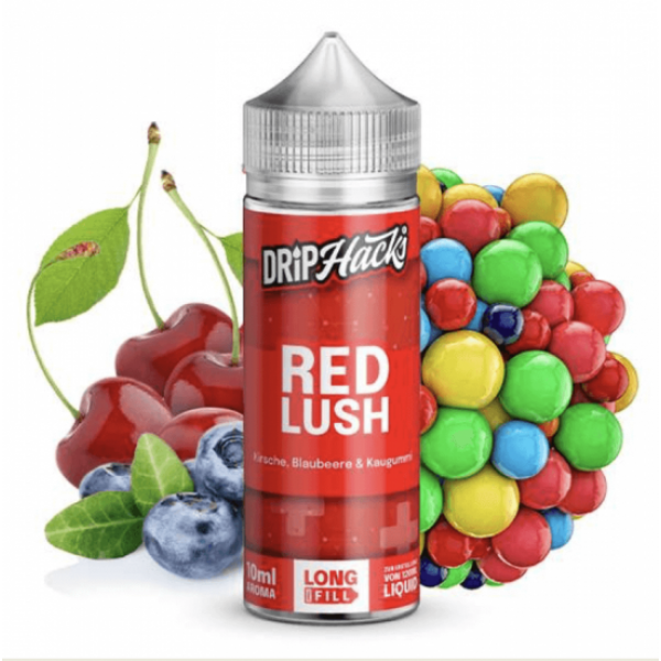 Drip Hacks RED LUSH Hack Shot Aroma Longfill 10 ml / 120 ml