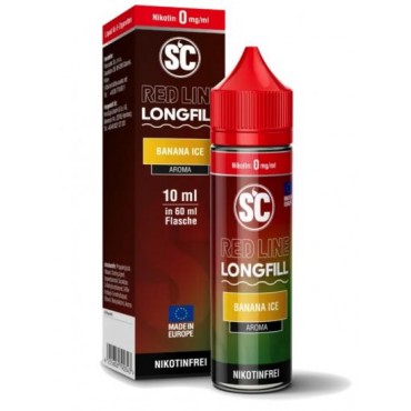 SC RED LINE Banana ICE Aroma Longfill 10 ml / 60 ml