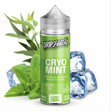 Drip Hacks CRYO MINT Hack Shot Aroma Longfill 10 ml / 120 ml