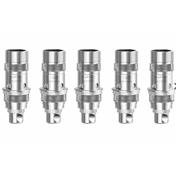 5x ASPIRE Nautilus BVC Coils / Nautilus 2 1.00 Ohm MESH