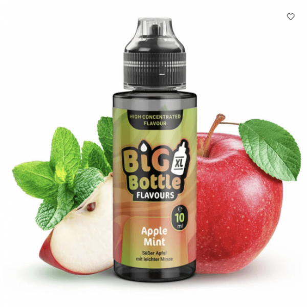 Big Bottle APPLE MINT Aroma Longfill 10 ml / 120 ml