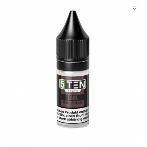 5TEN Earl Nikotinsalz Liquid 20 mg / 10 ml