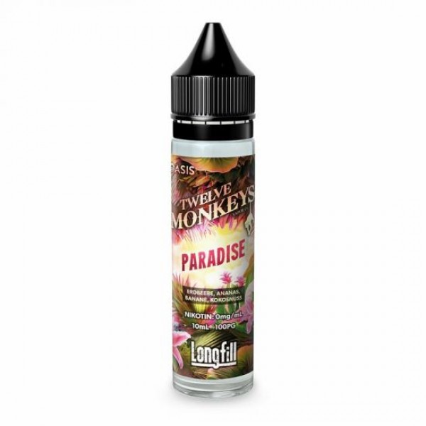 TWELVE Monkeys PARADISE Aroma Longfill 10 ml / 60 ml