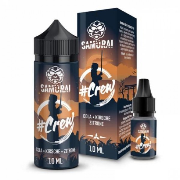 Samurai #CREW Aroma Longfill 10 ml / 120 ml