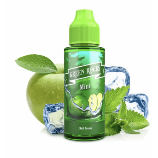 Green Rocks GREEN APPLE GIANTS by Drip Hacks Aroma Longfill 10 ml / 120 ml