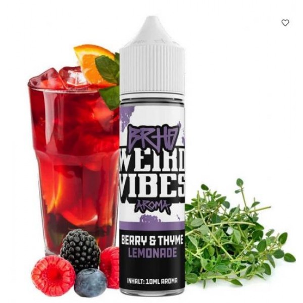 BRHD BAREHEAD Essentials Weird Vibes Berry & Thyme Lemonade Aroma Longfill 10 ml / 60 ml