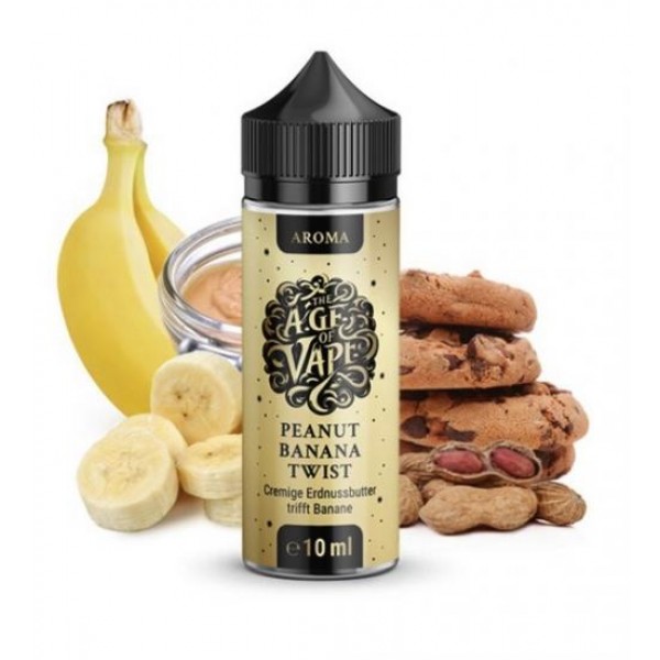 The Age of Vape Peanut Banana Twist Aroma Longfill 10 ml / 120 ml