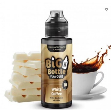 Big Bottle WHITE COFFEE Aroma Longfill 10 ml / 120 ml