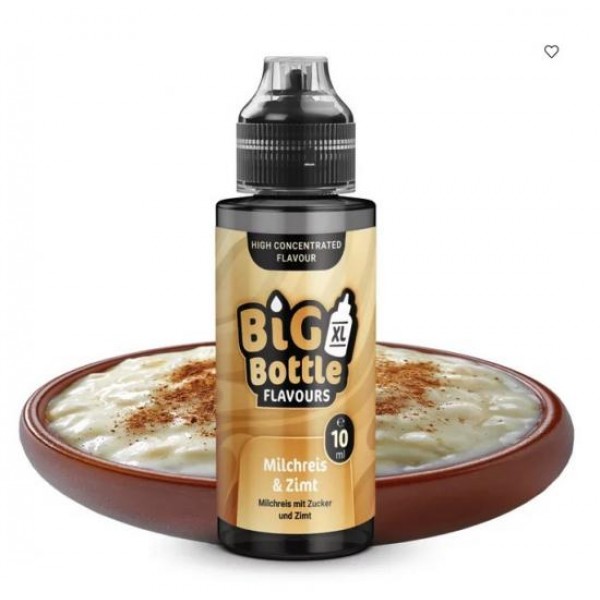 Big Bottle MILCHREIS MIT ZIMT Aroma Longfill 10 ml / 120 ml