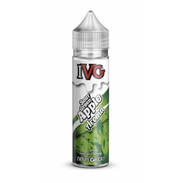 IVG SOUR GREEN APPLE Aroma Longfill 10 ml / 60 ml