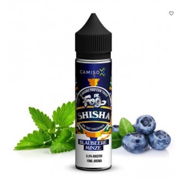 Dr. Fog SHISHA BLAUBEERE MINZE Aroma Longfill 10 ml / 60 ml