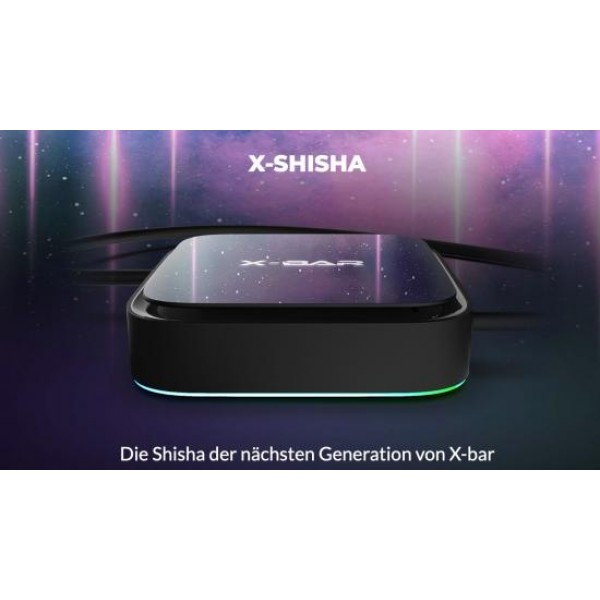 X-Shisha von X-Bar Bundle Komplettset 3000 mAh Akku 2 User POD System