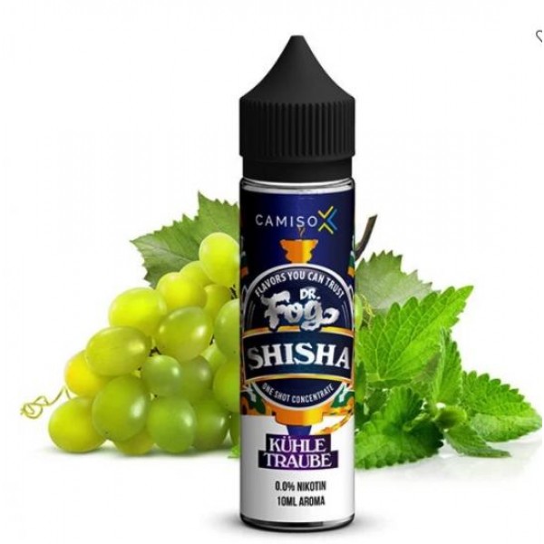 Dr. Fog SHISHA KÜHLE TRAUBE Aroma Longfill 10 ml / 60 ml