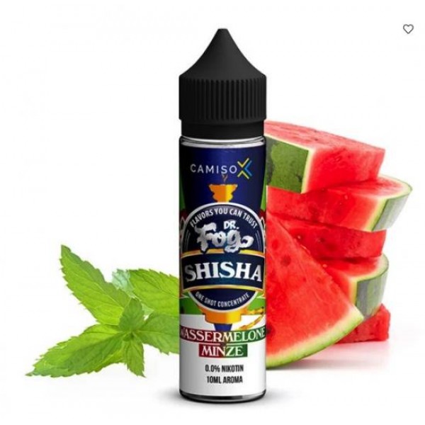 Dr. Fog SHISHA WASSERMELONE MINZE Aroma Longfill 10 ml / 60 ml