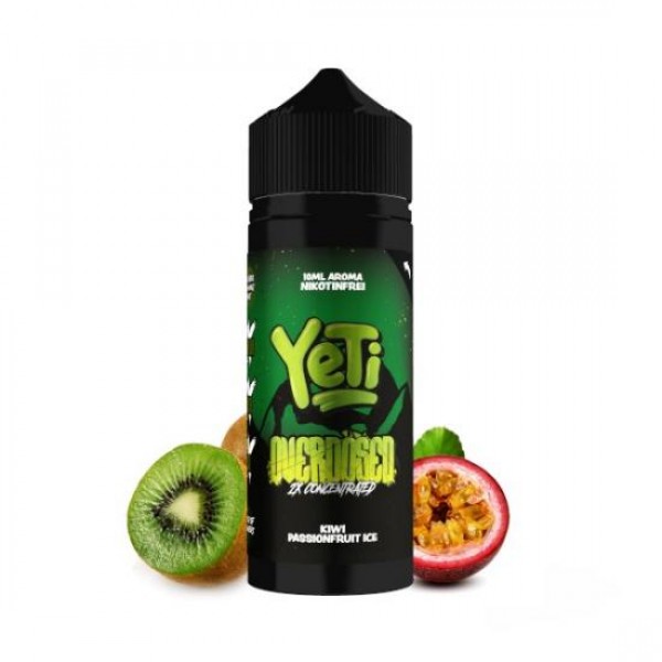 YETI KIWI PASSIONFRUIT ICE Overdosed Aroma Longfill 10 ml / 120 ml