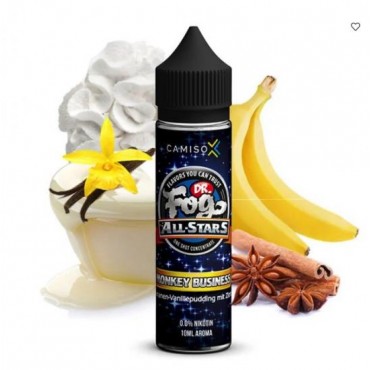 Dr. Fog MONKEY BUSINESS All-Stars Aroma Longfill 10 ml / 60 ml