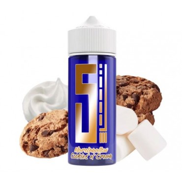 5ELEMENTS Blue Edition MARSHMALLOW COOKIE`S and CREAM Aroma Longfill 10 ml / 120 ml