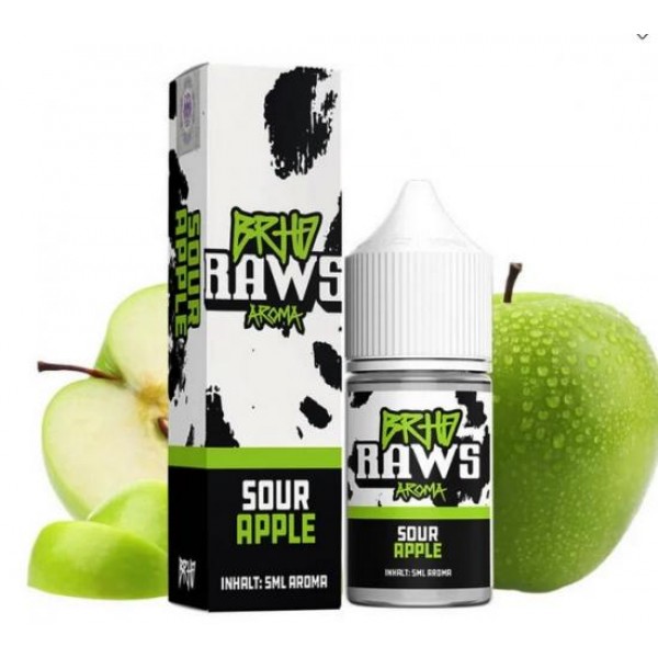 BRHD BAREHEAD Raws Sour Apple Aroma Longfill 5.0 ml / 30 ml